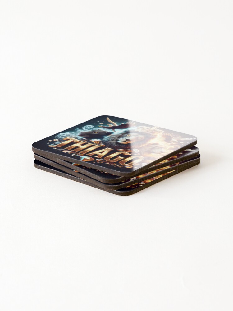 Thumbnail 4 of 5, Coasters (Set of 4), Thiago designed and sold by RaF71PrO.