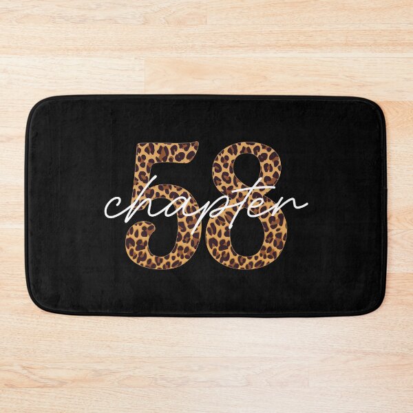 Item preview, 58th Birthday, chapter 58, leopard print designed and sold by iclipart.