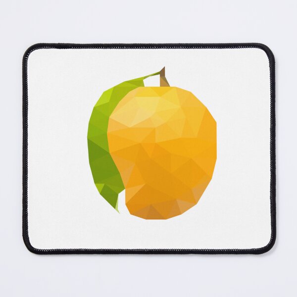 Item preview, Low Poly Geometric Mango Design – Tropical Fruit Art designed and sold by OrangePoly.