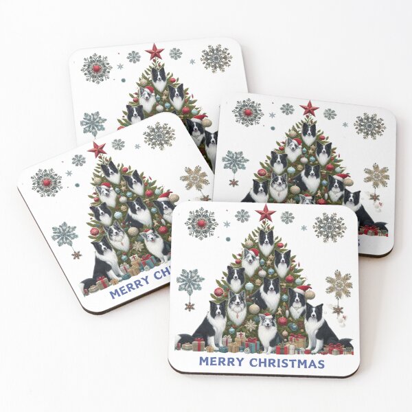 Item preview, Festive Christmas Tree of Dogs | Perfect Gift for Dog Lovers designed and sold by MiszungART.