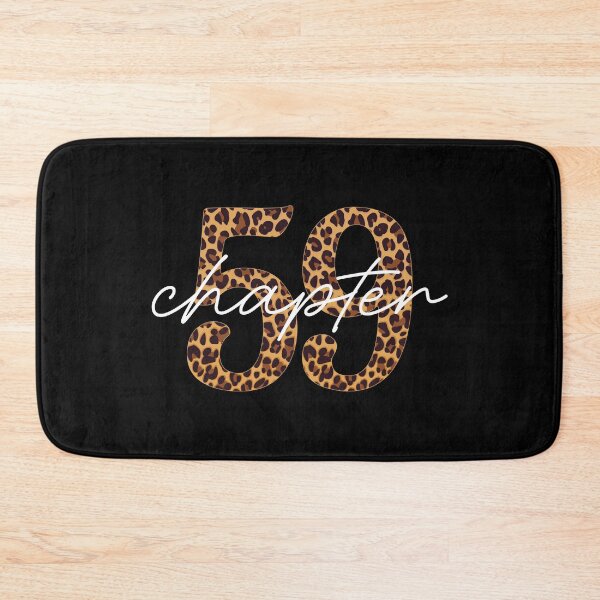 Item preview, 59th Birthday, chapter 59, leopard print designed and sold by iclipart.