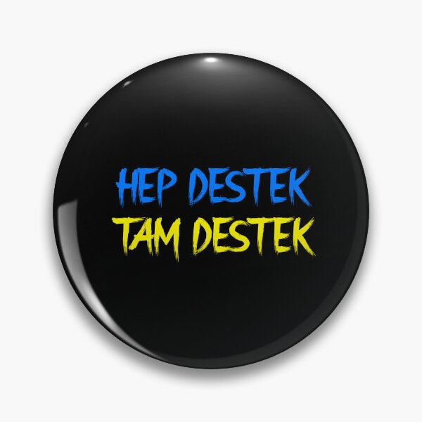 Item preview, Hep Destek Tam Destek blue 2 yellow designed and sold by VRedBaller.