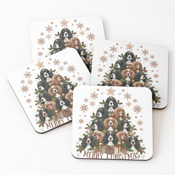 Item preview, Festive Christmas Tree of Dogs | Perfect Gift for Dog Lovers designed and sold by MiszungART.