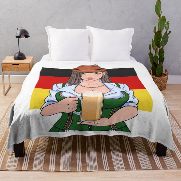 Artikelvorschau, Oktoberfest Deutsch Prost Bier trinken Alpenhut Bayern Dirndl entworfen und verkauft von Nosek1ng.