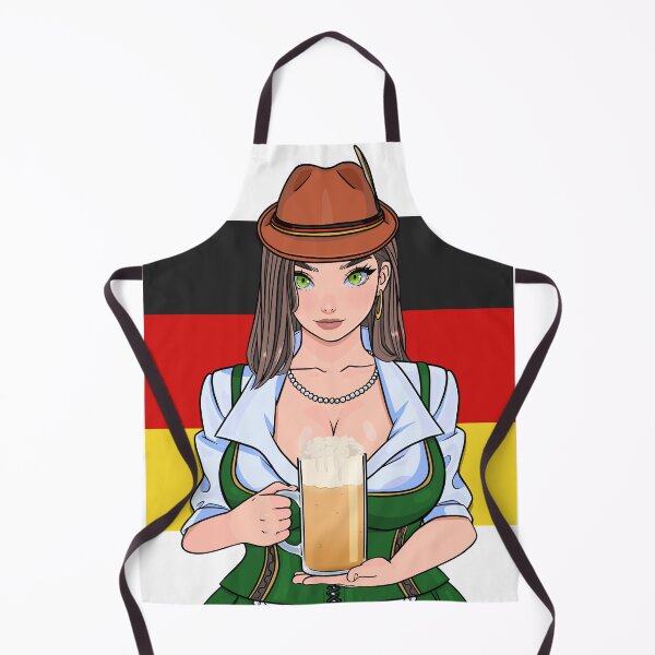 Artikelvorschau, Oktoberfest Deutsch Prost Bier trinken Alpenhut Bayern Dirndl entworfen und verkauft von Nosek1ng.