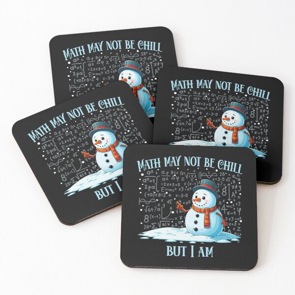 Item preview, Funny Math Teacher Snowman Christmas Gift For Students & Teachers designed and sold by JUSTBEELEGANT.