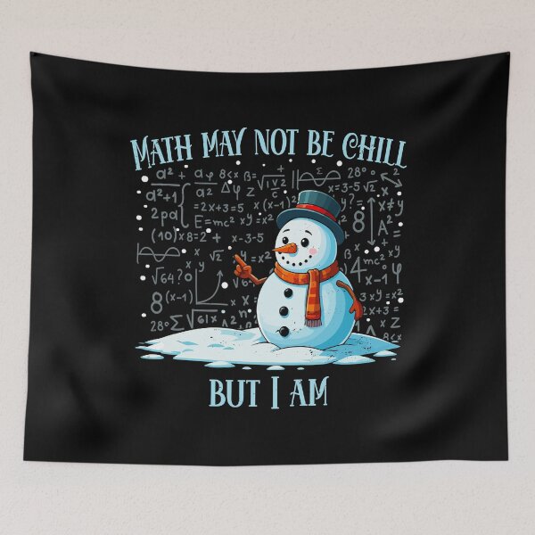 Item preview, Funny Math Teacher Snowman Christmas Gift For Students & Teachers designed and sold by JUSTBEELEGANT.
