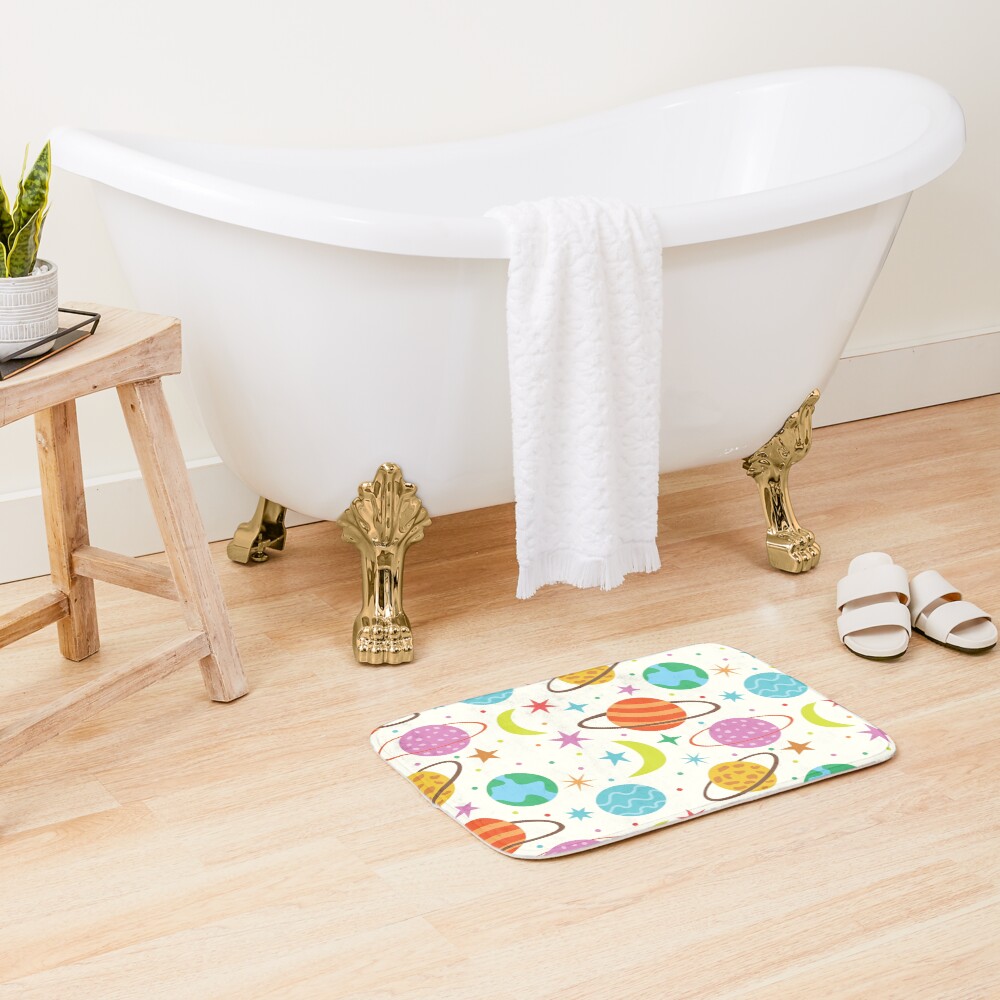 Item preview, Bath Mat designed and sold by yasminepattern.