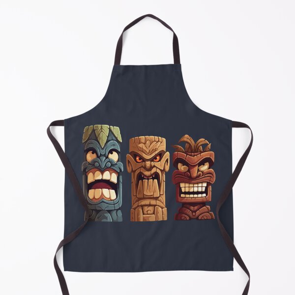 Item preview, Three Tiki Statues designed and sold by VelvetRoom.