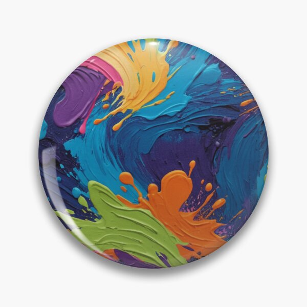 Item preview, Bold and Vibrant texture painting designed and sold by EDigitalStore.