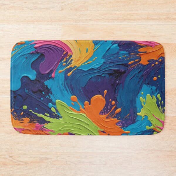 Item preview, Bold and Vibrant texture painting designed and sold by EDigitalStore.