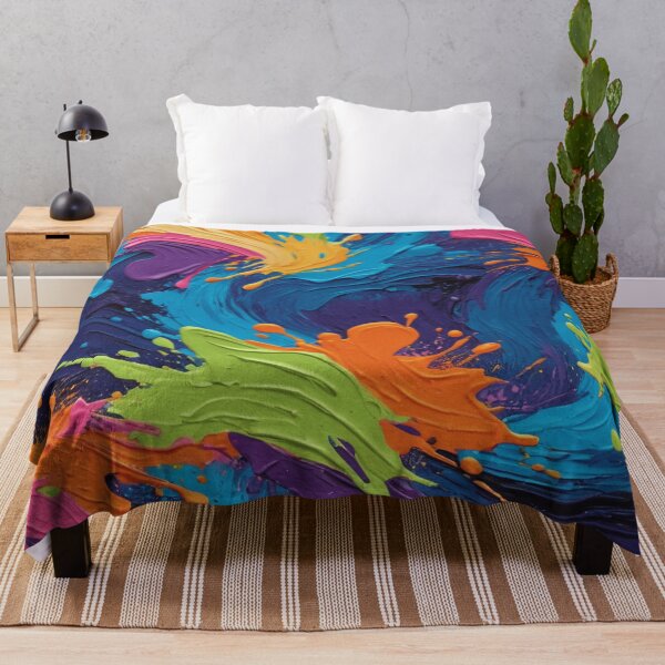 Item preview, Bold and Vibrant texture painting designed and sold by EDigitalStore.