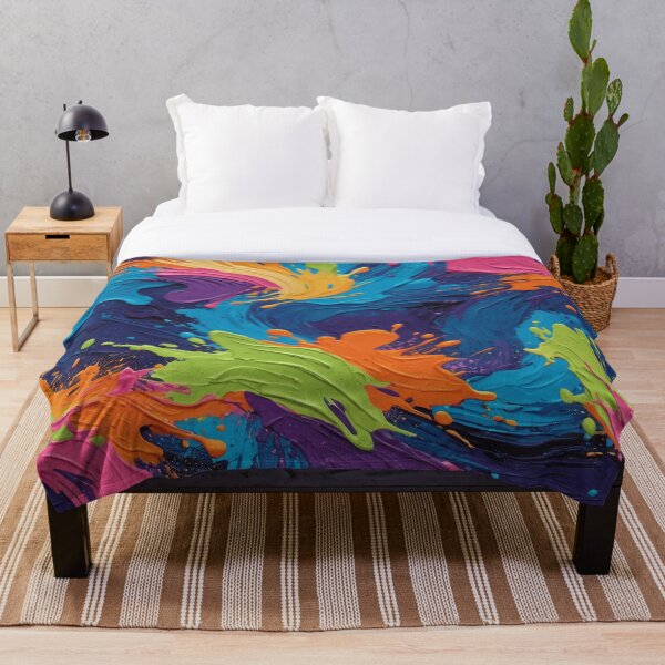 Item preview, Bold and Vibrant texture painting designed and sold by EDigitalStore.