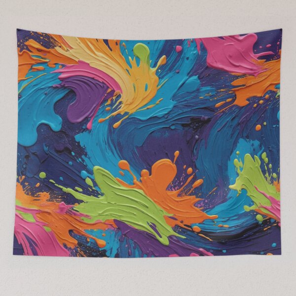 Item preview, Bold and Vibrant texture painting designed and sold by EDigitalStore.