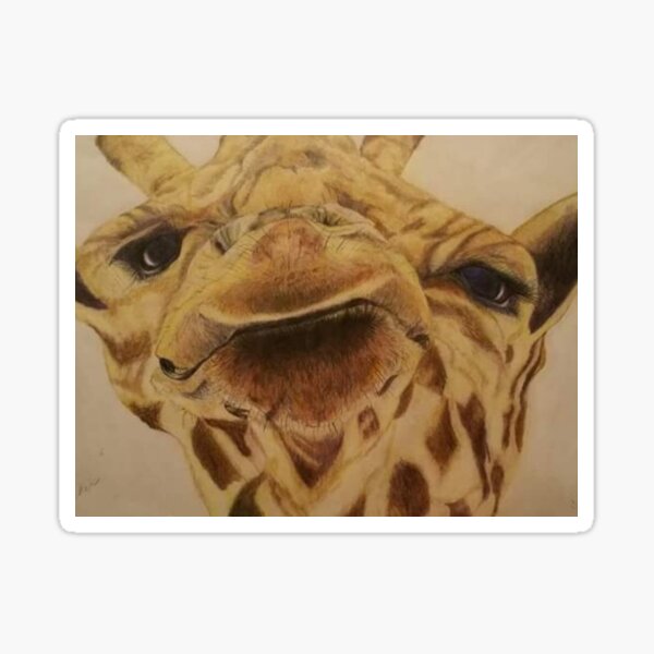 Wilbur the Giraffe Sticker