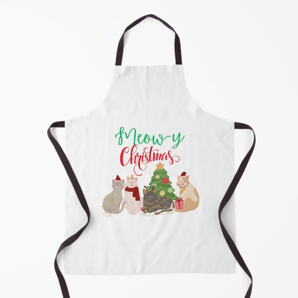 Item preview, Meow-y Christmas Cats designed and sold by CherryPickedArt.