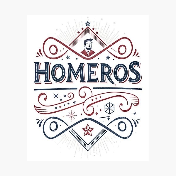 Artikel-Vorschau von Homeros Art – Klassisches Design aus der antiken griechischen Mythologie, designt und verkauft von Colorful-Garden.