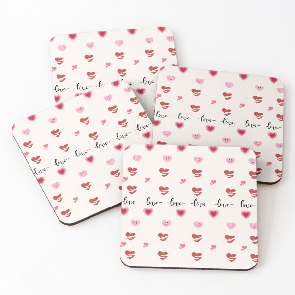 Item preview, Most unique Stylish trendy Heart design and love text printed design art best for couples and girls designed and sold by DecorFolks.