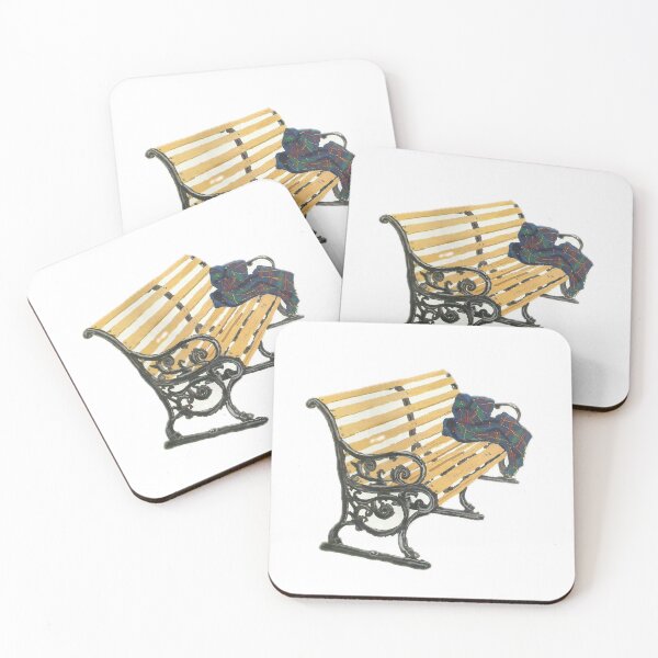 Item preview, Jack's Titanic Bench and Plaid Steamer Blanket Design - 1997  designed and sold by Never Let Go Vintage™.