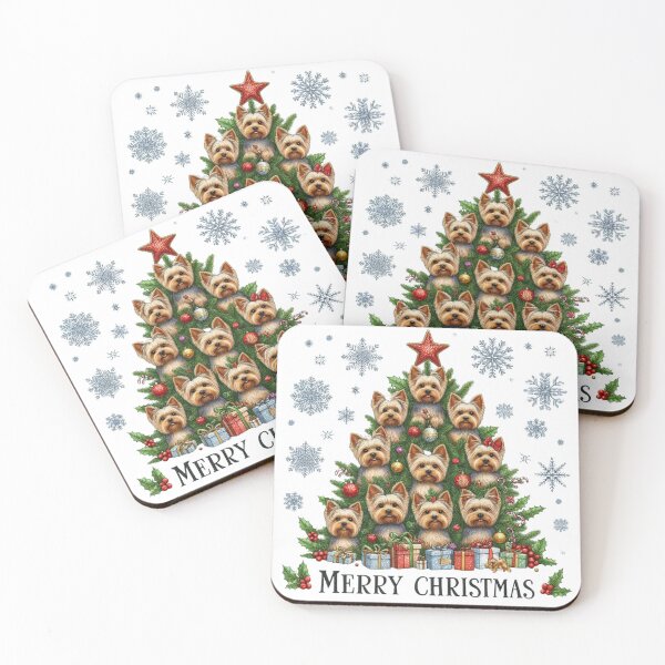 Item preview, Festive Christmas Tree of Dogs | Perfect Gift for Dog Lovers designed and sold by MiszungART.