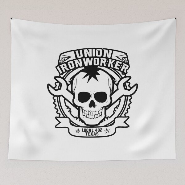 Item preview, Union Ironworker Local 482 Texas designed and sold by CreativeStrike.