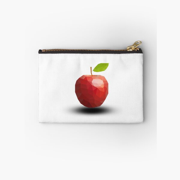 Item preview, Low Poly Red Apple Art – Modern Geometric Fruit Design designed and sold by OrangePoly.