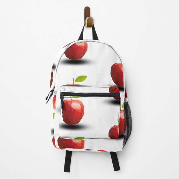 Item preview, Low Poly Red Apple Art – Modern Geometric Fruit Design designed and sold by OrangePoly.