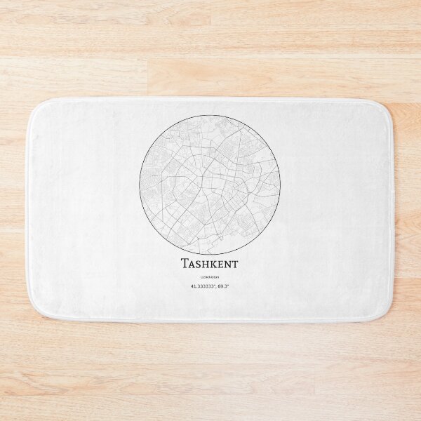 Item preview, Topography of Tashkent designed and sold by JohnnysHeath.