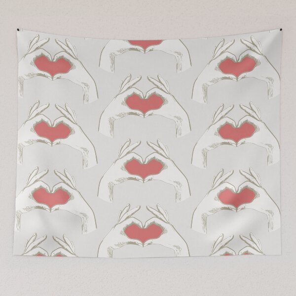 Item preview, hands forming a heart shape designed and sold by ericrautenbach.