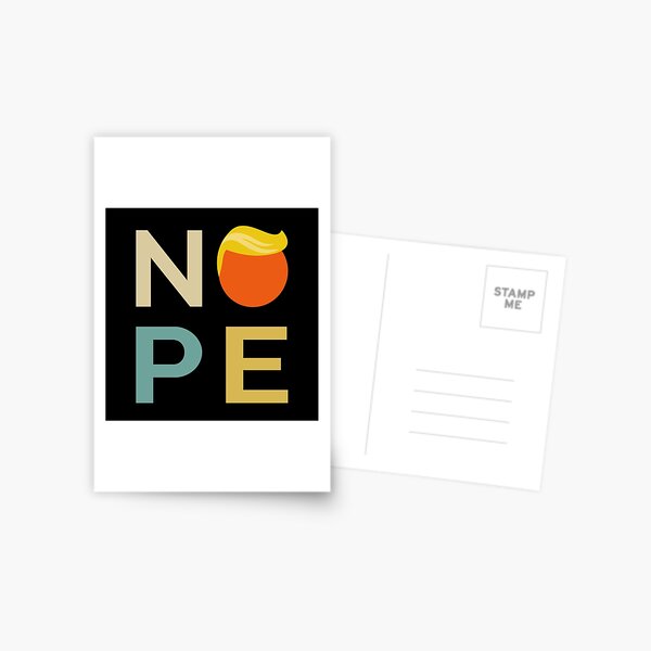 Item preview, Anti-Trump - Nope Edition III designed and sold by Lemon Pepper.
