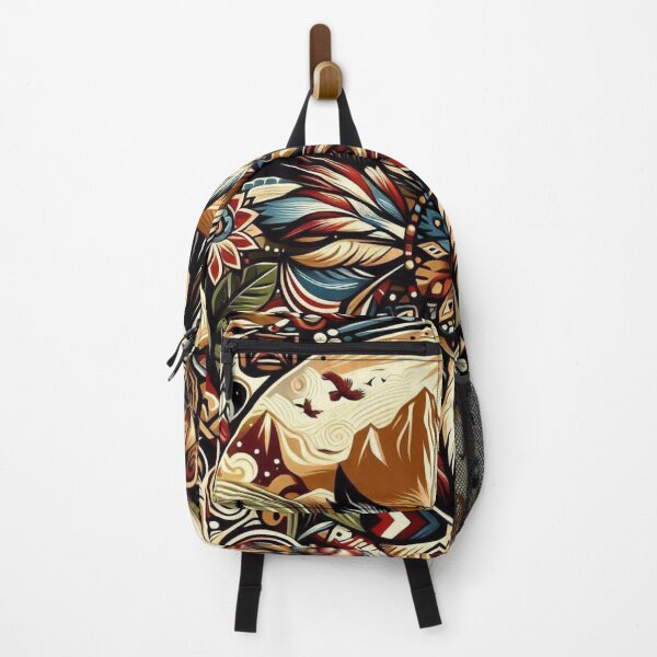 Item preview, Native American Sunset designed and sold by Tsveti Dinkova.