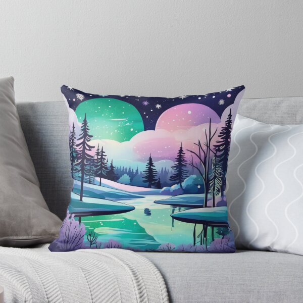 Item preview, Aurora Borealis inspired winter designed and sold by Cookbeat.