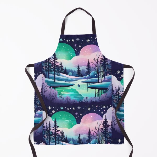 Item preview, Aurora Borealis inspired winter designed and sold by Cookbeat.