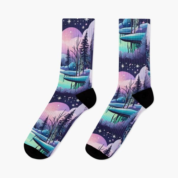 Item preview, Aurora Borealis inspired winter designed and sold by Cookbeat.