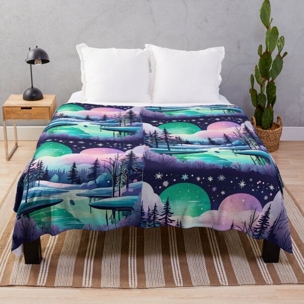 Item preview, Aurora Borealis inspired winter designed and sold by Cookbeat.
