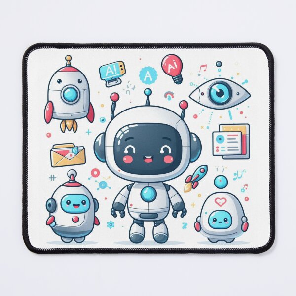 Item preview, The World of AI Robots designed and sold by nicnacc.