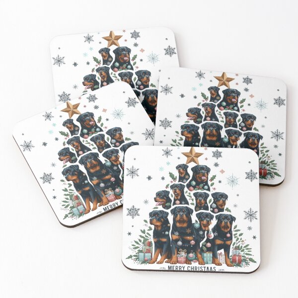 Item preview, Festive Christmas Tree of Dogs | Perfect Gift for Dog Lovers designed and sold by MiszungART.