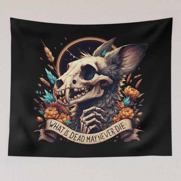 Item preview, What is Dead May Never Die - Canine Themed designed and sold by nikkolaus.
