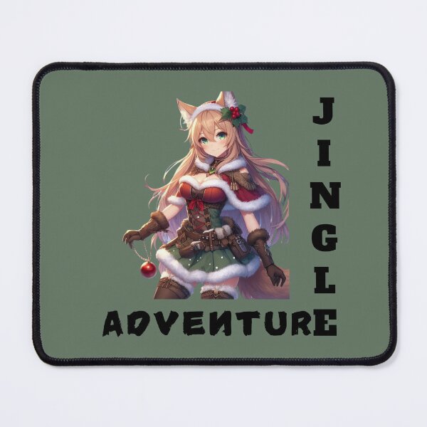 Item preview, Anime Cute Girlfriend Jungle Adventure Christmas Theme (silvergoldvisionary) designed and sold by SGVisionary.