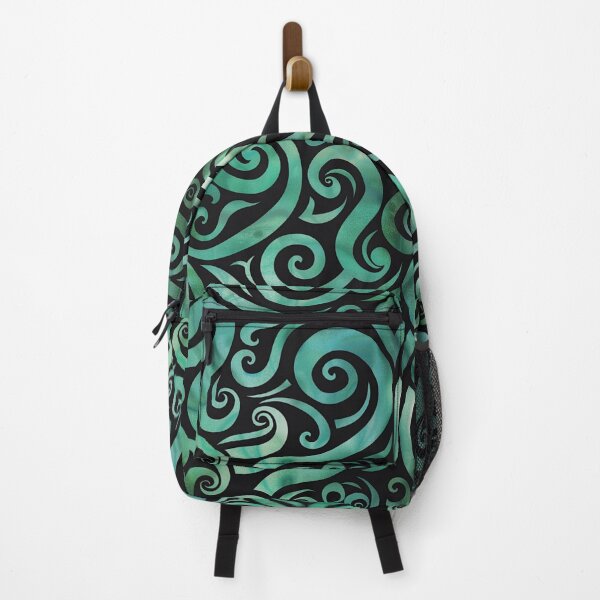 Item preview, New Zealand Māori Paua Pattern Koru Design 66 designed and sold by GrinGalore.