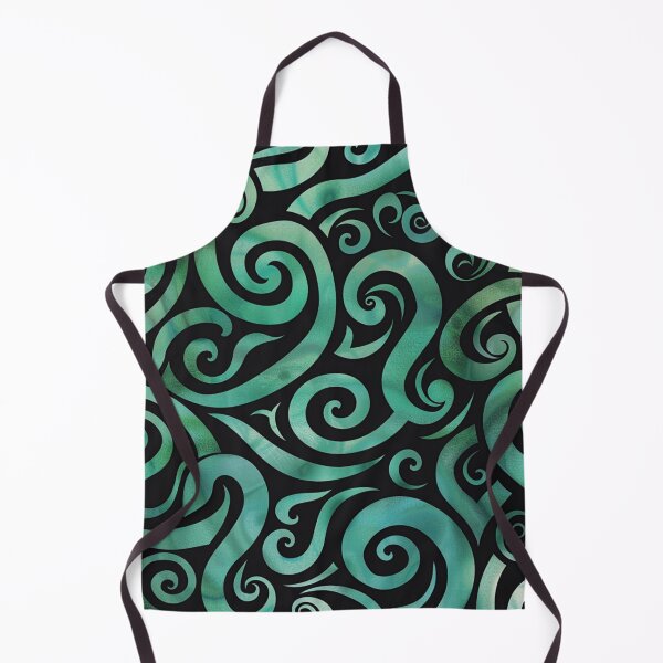 Item preview, New Zealand Māori Paua Pattern Koru Design 66 designed and sold by GrinGalore.