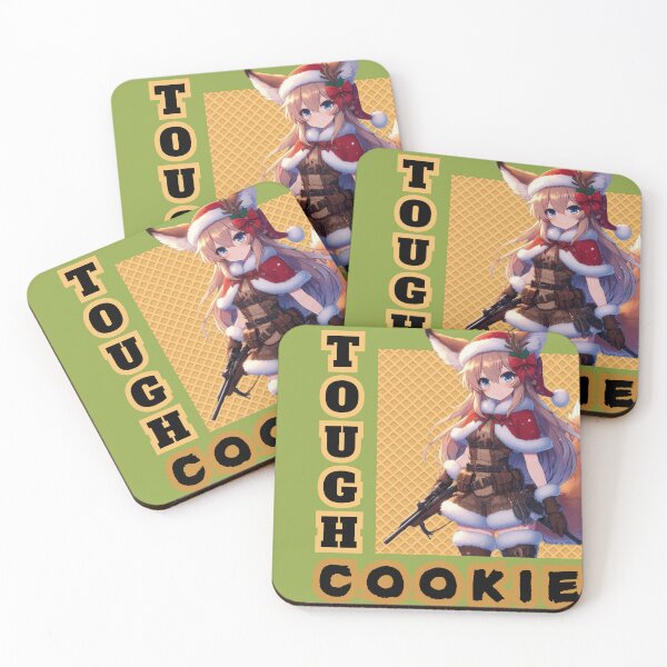 Item preview, Anime Cute Girlfriend tough love cookie chick Christmas Theme (silvergoldvisionary)   designed and sold by SGVisionary.
