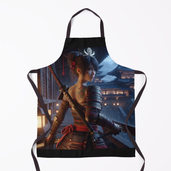 Item preview, Samurai Woman designed and sold by GalleryBrisArt.