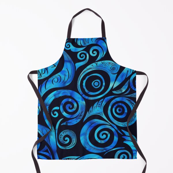 Item preview, New Zealand Māori Paua Pattern Koru Design 67 designed and sold by GrinGalore.