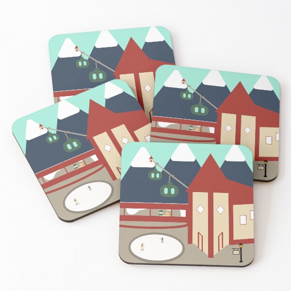 Item preview, Ski Village designed and sold by bunhuggerdesign.