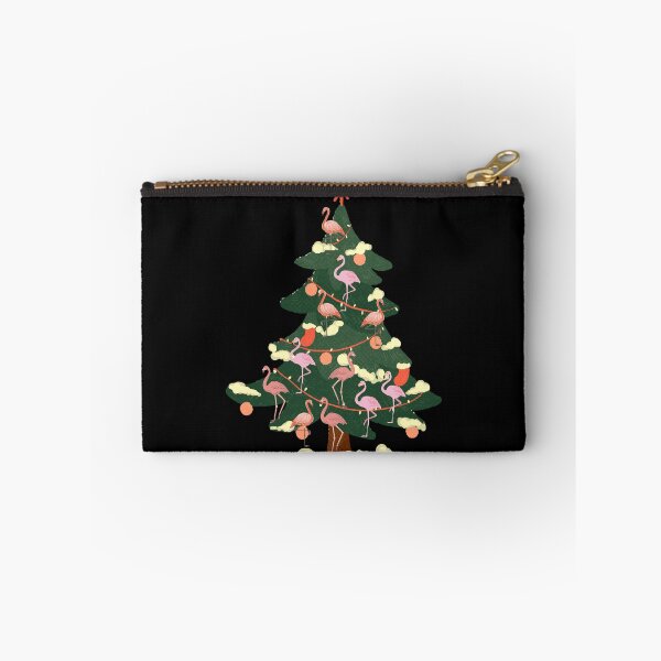 Item preview, Another Christmas Tree Decorated in Pink designed and sold by VintageArtByIda.