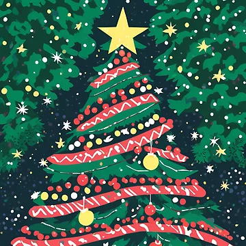 Artwork thumbnail, Magic Christmas Tree by Gina-Rosa