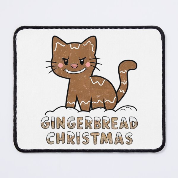 Item preview, Gingerbread Kitty Retro Christmas Gifts designed and sold by Piotr Rosiak.