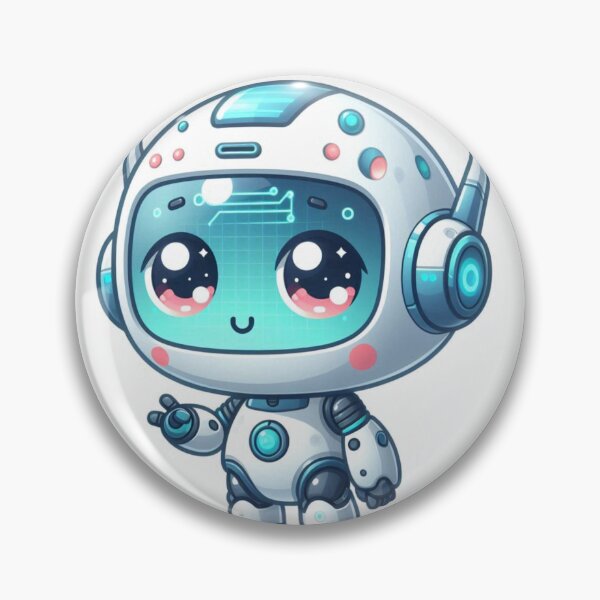 Item preview, small and cute AI robot designed and sold by nicnacc.