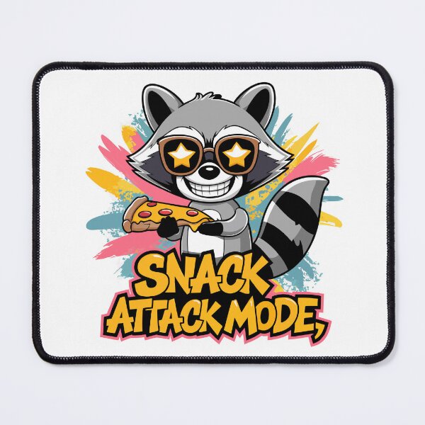 Item preview, Snack Attack Mode Raccoon designed and sold by StellarDreamer.
